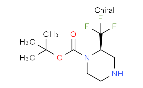 1240588-01-5 | (R)-2-Trifluoromethyl-piperazine-1-carboxylic acid tert-butyl ester