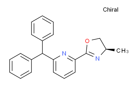 2828438-69-1 | (R)-2-(6-Benzhydrylpyridin-2-yl)-4-methyl-4,5-dihydrooxazole