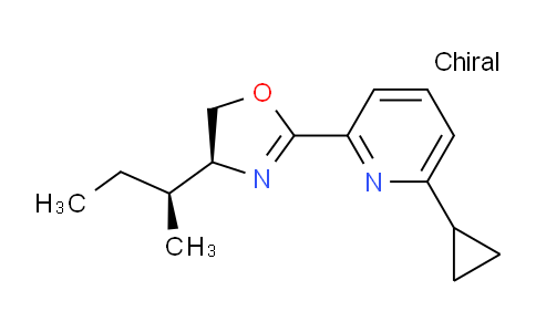 2828438-73-7 | (S)-4-((S)-仲丁基)-2-(6-环丙基吡啶-2-基)-4,5-二氢恶唑