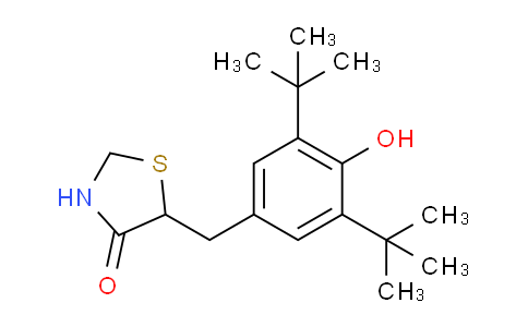 107902-67-0 | 5-(3,5-Di-tert-butyl-4-hydroxybenzyl)thiazolidin-4-one
