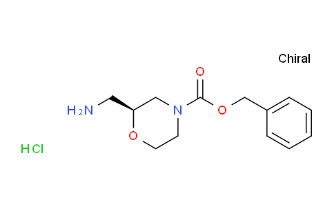 2682097-08-9 | (S)-2-(氨甲基)吗啉-4-羧酸苄酯盐酸盐