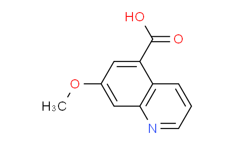 CAS No. 2567510-49-8, 7-Methoxyquinoline-5-carboxylic acid