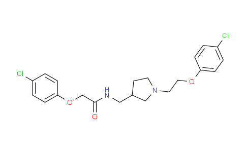 2169773-99-1 | 2-(4-氯苯氧基)-N-((1-(2-(4-氯苯氧基)乙基)吡咯烷-3-基)甲基)乙酰胺