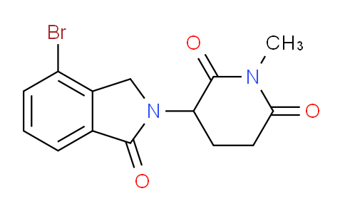 2093386-30-0 | 3-(4-溴-1-氧代异吲哚啉-2-基)-1-甲基哌啶-2,6-二酮