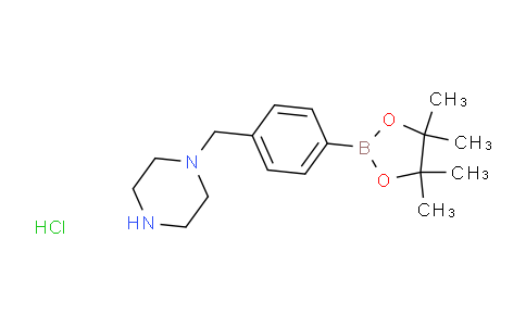 2377610-73-4 | 4-(哌嗪基)甲基苯基硼酸频哪醇酯盐酸盐