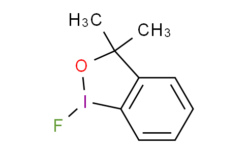 CAS No. 1391728-13-4, 1-Fluoro-3,3-dimethyl-1,2-benziodoxole