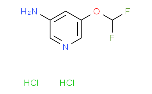 1779133-06-0 | 5-(Difluoromethoxy)pyridin-3-amine dihydrochloride