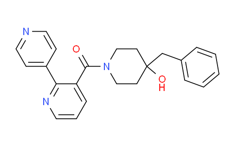 1429505-03-2 | [2,4'-Bipyridin]-3-yl(4-benzyl-4-hydroxypiperidin-1-yl)methanone