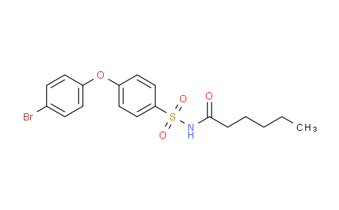 2044704-70-1 | N-((4-(4-Bromophenoxy)phenyl)sulfonyl)hexanamide