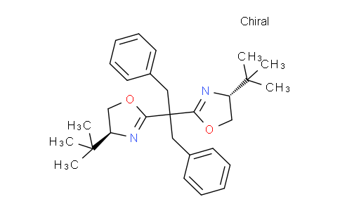 2634687-78-6 | (S)-4-(叔丁基)-2-(2-((R)-4-(叔丁基)-4,5-二氢恶唑-2-基)-1,3-二苯基丙-2-基)-4,5-二氢恶唑