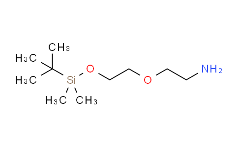 CAS No. 215297-17-9, Ethanamine, 2-[2-[[(1,1-dimethylethyl)dimethylsilyl]oxy]ethoxy]-