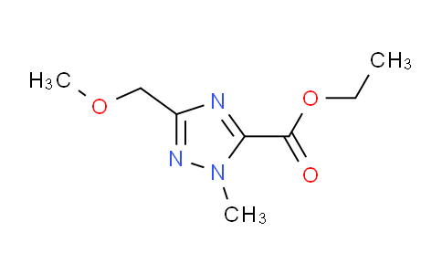 CAS No. 1909316-09-1, ethyl 3-(methoxymethyl)-1-methyl-1H-1,2,4-triazole-5-carboxylate