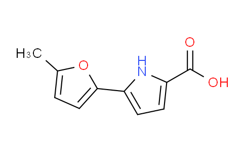 CAS No. 1547645-87-3, 5-(5-Methylfuran-2-yl)-1H-pyrrole-2-carboxylic acid