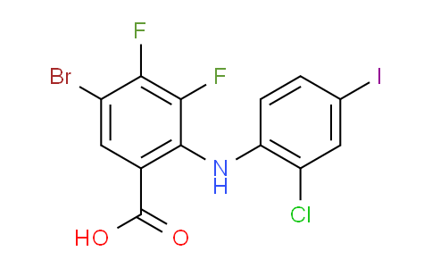 219796-79-9 | 5-溴-2-[(2-氯-4-碘苯基)氨基]-3,4-二氟苯甲酸