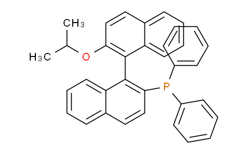 137769-30-3 | (S)-(+)-(diphenylphosphino)-2`-isopropoxy-1,1`-binaphthyl