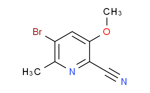 1782594-09-5 | 5-bromo-3-methoxy-6-methylpyridine-2-carbonitrile