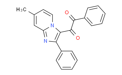 CAS No. 1850276-58-2, 1-(7-Methyl-2-phenylimidazo[1,2-a]pyridin-3-yl)-2-phenylethane-1,2-dione