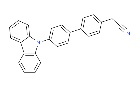 2370920-87-7 | 2-(4'-(9H-咔唑-9-基)-[1,1'-联苯]-4-基)乙腈