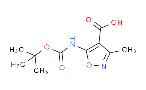 1824335-43-4 | 5-((叔丁氧羰基)氨基)-3-甲基异噁唑-4-羧酸