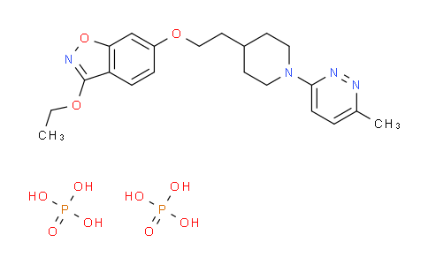 1198151-75-5 | 3-Ethoxy-6-(2-(1-(6-methylpyridazin-3-yl)piperidin-4-yl)ethoxy)benzo[d]isoxazole bis(phosphate)