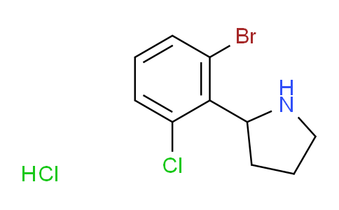 2250242-40-9 | 2-(2-溴-6-氯苯基)吡咯烷盐酸盐