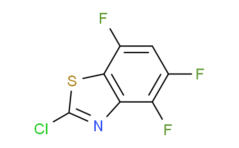 1379336-88-5 | 2-氯-4,5,7-三氟苯并[d]噻唑