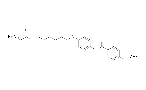 130953-14-9 | Benzoic acid,4-methoxy-,4-[[6-[(1-oxo-2-propen-1-yl)oxy]hexyl]oxy]phenyl ester