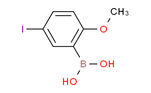 1256781-75-5 | 硼酸，B-(5-碘-2-甲氧基苯基)-
