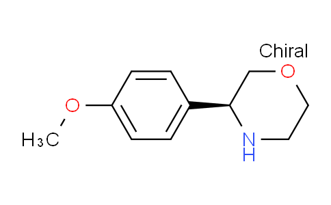 1212903-56-4 | (S)-3-(4-Methoxyphenyl)morpholine