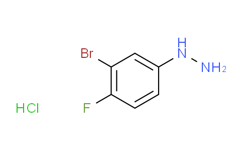 CAS No. 1166990-89-1, 3-Bromo-4-Fluorophenylhydrazine HCl