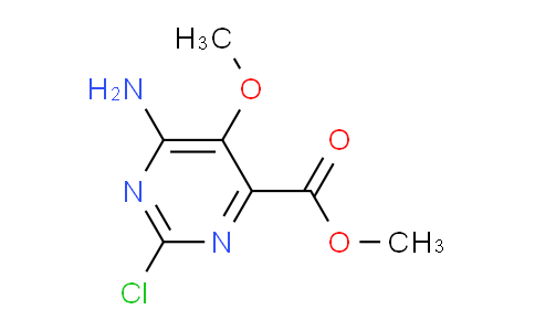 CAS No. 1126320-49-7, Methyl 6-amino-2-chloro-5-methoxypyrimidine-4-carboxylate