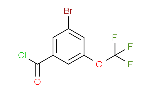 CAS No. 1092461-36-3, 3-Bromo-5-(trifluoromethoxy)benzoyl chloride