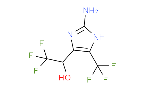 DY142T97 | 1086397-87-6 | 1-(2-AMINO-5-(TRIFLUOROMETHYL)-1H-IMIDAZOL-4-YL)-2,2,2-TRIFLUOROETHANOL