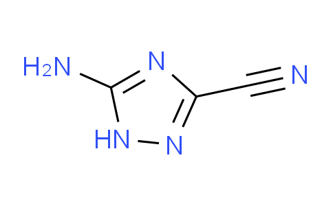 CAS No. 1016798-54-1, 5-amino-1H-1,2,4-triazole-3-carbonitrile