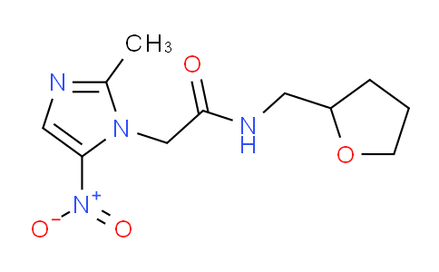 MC148U27 | 1242818-13-8 | 2-(2-methyl-5-nitroimidazol-1-yl)-N-(oxolan-2-ylmethyl)acetamide