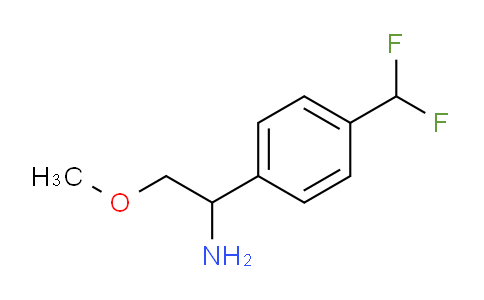 DY149P79 | 1270433-36-7 | 1-[4-(DIFLUOROMETHYL)PHENYL]-2-METHOXYETHAN-1-AMINE