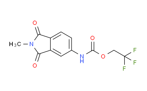 1087788-74-6 | 2,2,2-trifluoroethyl N-(2-methyl-1,3-dioxo-2,3-dihydro-1H-isoindol-5-yl)carbamate