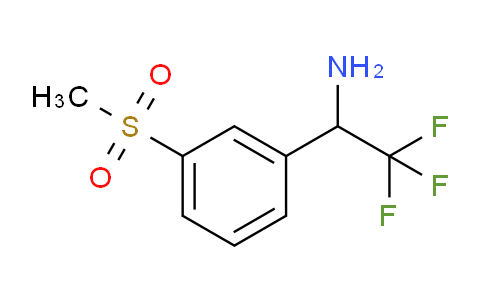 MC14D757 | 1270412-47-9 | 2,2,2-Trifluoro-1-(3-methanesulfonylphenyl)ethan-1-amine