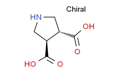 1093661-22-3 | (3R,4R)-pyrrolidine-3,4-dicarboxylic acid