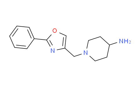 MC14E854 | 1154260-99-7 | 1-[(2-phenyl-1,3-oxazol-4-yl)methyl]piperidin-4-amine