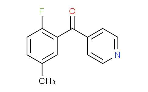 MC14F402 | 1261658-95-0 | 4-(2-Fluoro-5-methylbenzoyl)pyridine