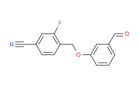 MC14G571 | 1016797-05-9 | 3-fluoro-4-[(3-formylphenoxy)methyl]benzonitrile