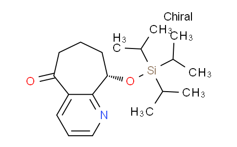 1289024-11-8 | (S)-9-((triisopropylsilyl)oxy)-6,7,8,9-tetrahydro-5H-cyclohepta[b]pyridin-5-one
