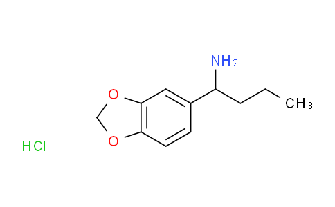 1337258-61-3 | 1-(苯并[d][1,3]二氧杂环戊烯-5-基)丁-1-胺盐酸盐