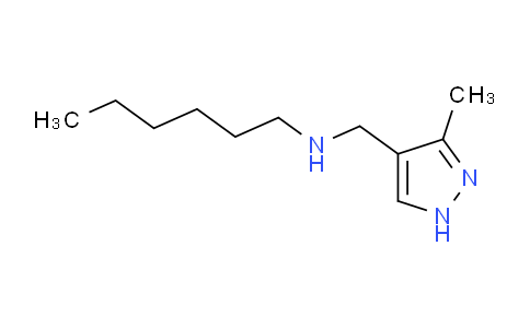 1156889-02-9 | hexyl(3-methyl-1H-pyrazol-4-yl)methylamine