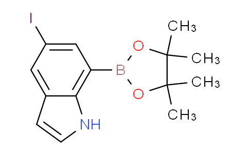 DY14W542 | 1219637-82-7 | 5-Iodo-7-(4,4,5,5-tetramethyl-1,3,2-dioxaborolan-2-yl)-1H-indole