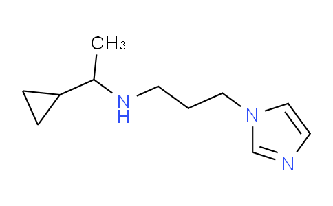 1038732-22-7 | (1-cyclopropylethyl)3-(1H-imidazol-1-yl)propylamine