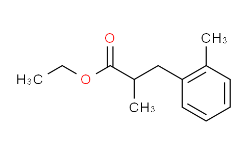 CAS No. 120958-27-2, ethyl 2-methyl-3-(2-methylphenyl)propanoate