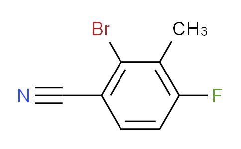 1805592-75-9 | 2-Bromo-4-fluoro-3-methylbenzonitrile