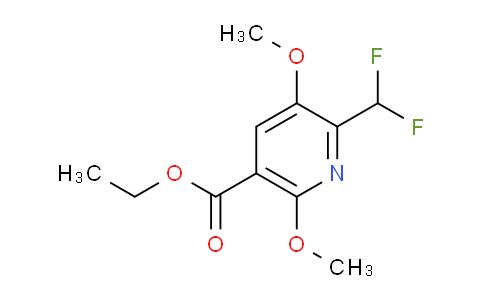 MC155H27 | 1805253-91-1 | Ethyl 2-(difluoromethyl)-3,6-dimethoxypyridine-5-carboxylate